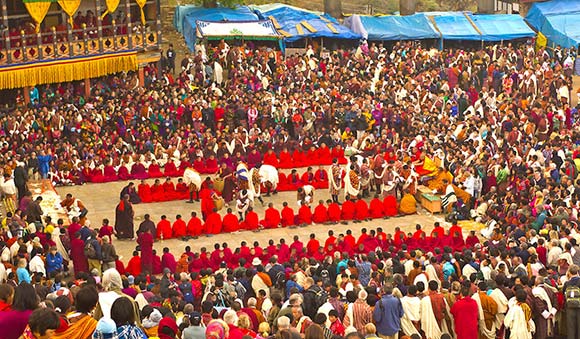 Festival Paro Tsechu en Bután