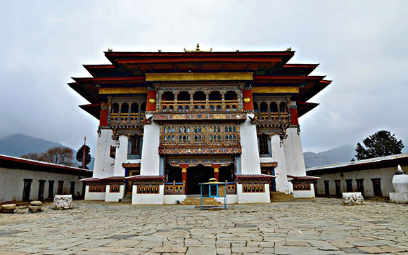 Viaje a Bután: Monasterio Gangtey Goenpa en Phobjikha
