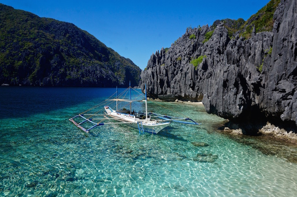 island hopping, isla Palawan, Filipinas