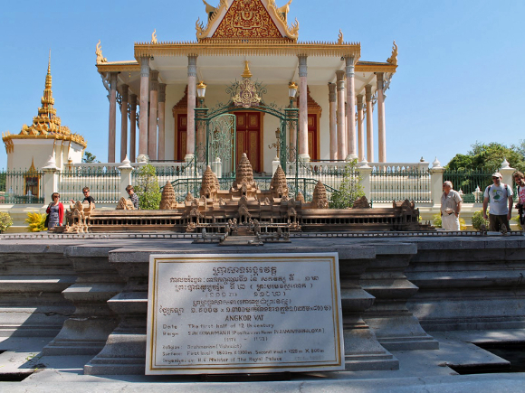 Viaje a Camboya: Palacio Real en Phonm Penh