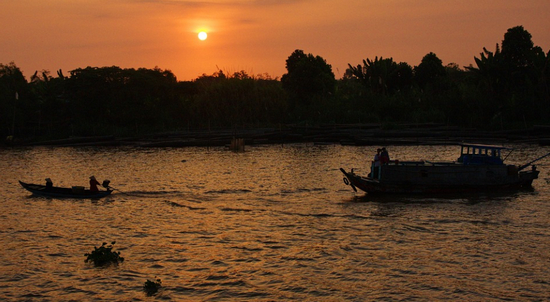 Delta del Mekong en Vietnam