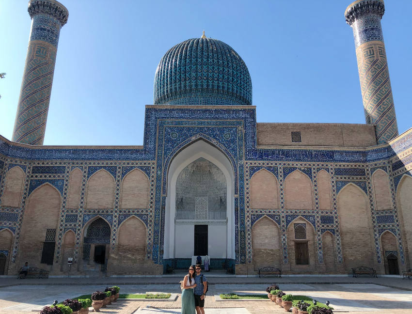 El viaje a Uzbekistan de Miriam y Jaime: Samarcanda